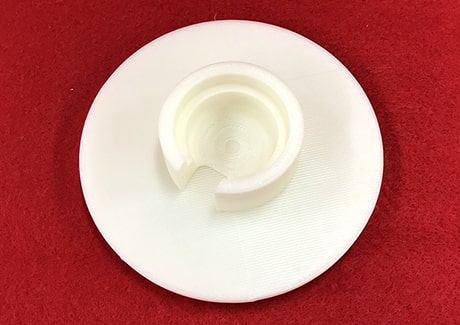 消毒液用タッチレスツールの外観