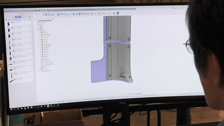3Dモデリングの風景