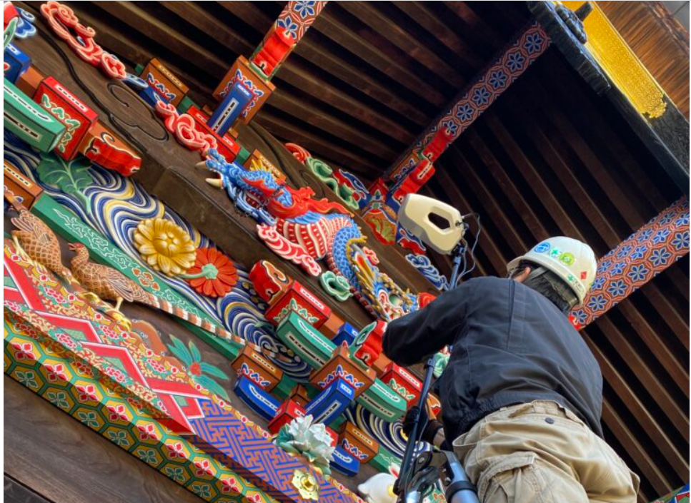 秩父神社の「つなぎの龍」