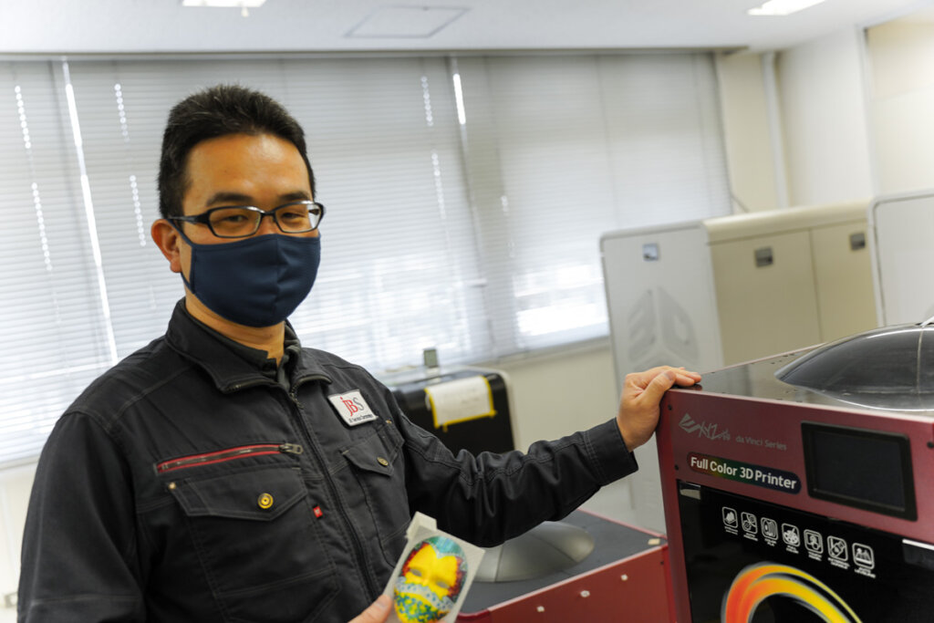 取材に応えるJBサービスの中村氏