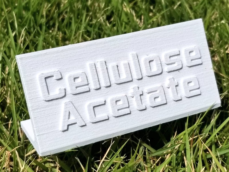 高生分解性 酢酸セルロースフィラメント C38TS 造形品 出典：Nature3D社