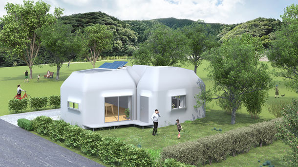 フジツボモデル完成予定図（出典：慶應義塾大学