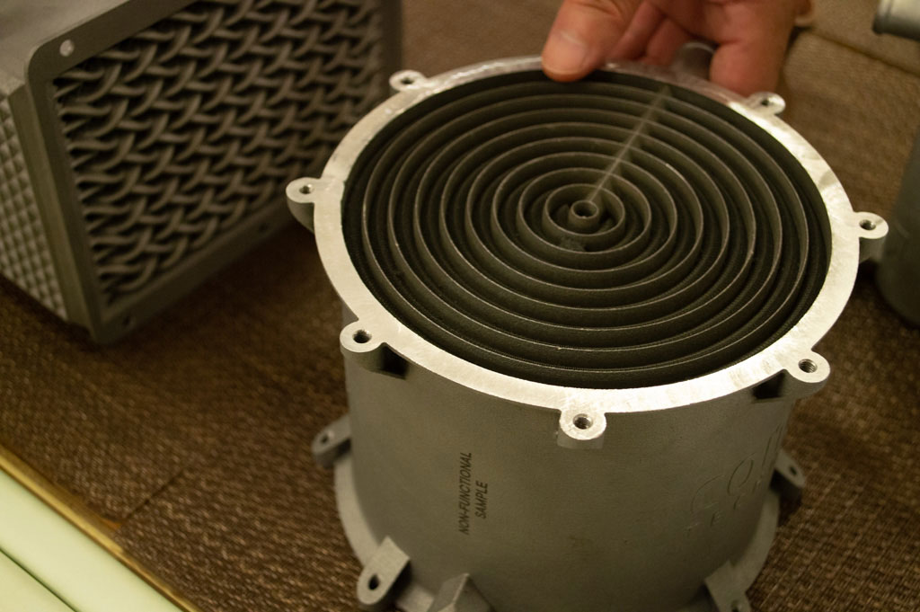 コンフラックスの熱交換器