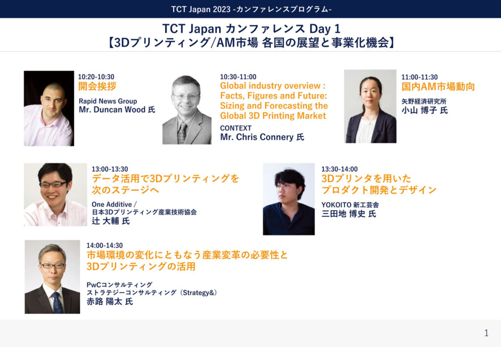 TCT Japan カンファレンスプログラム Day 1