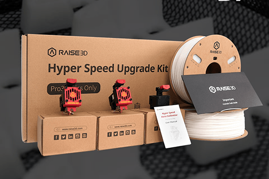 Raise3D pro3シリーズのアップグレードキット「Hyper FFF™」