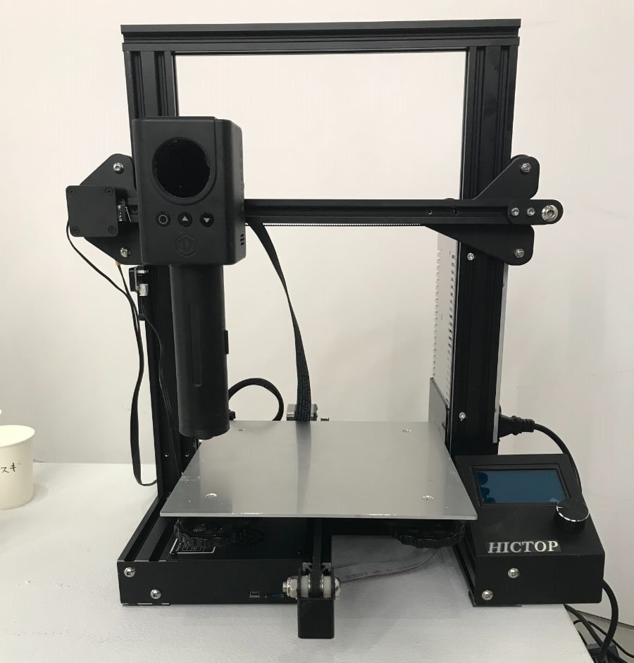 構造体の成形に使用されたMEX方式(材料押出法)の3Dフードプリンター
