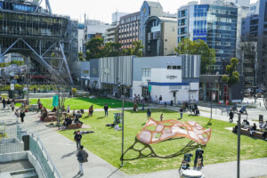 CNCと3Dプリンターで製作された木製パビリオン／出典：アーティストリー社.