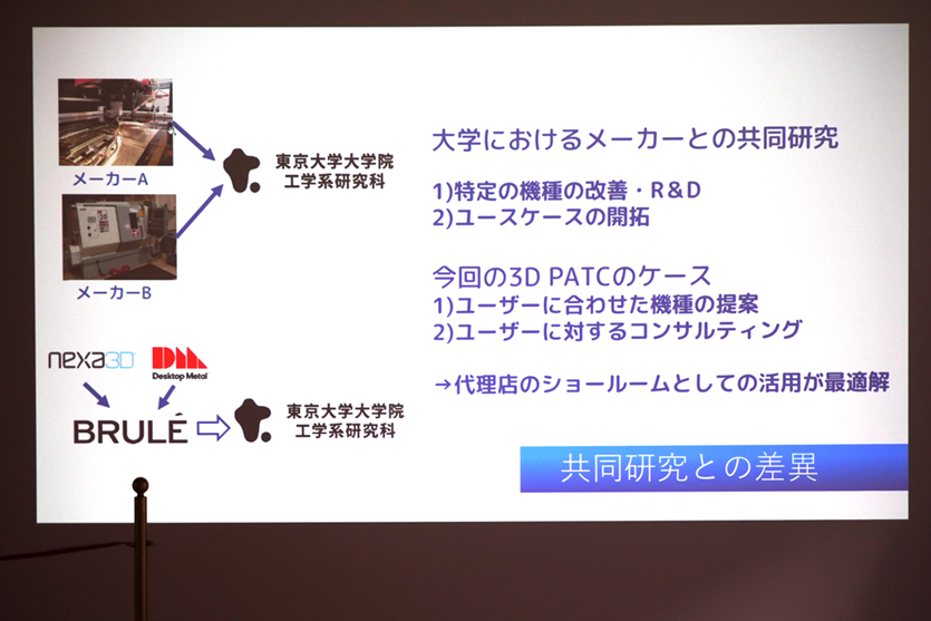 大学におけるメーカーとの共同研究