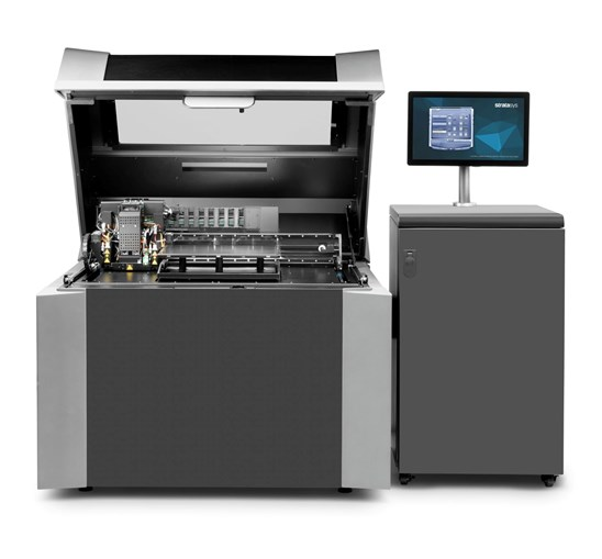 ウェディングドレスの作製に使用された3Dプリンター「J850-TechStyle-」（出典：Stratasys社）