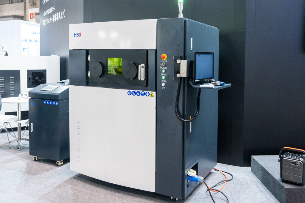 「HBD 200」の実機(次世代3Dプリンタ展2023より)