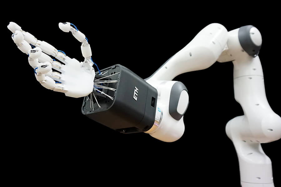 3Dプリンターで制作されたロボットハンド「Faive-Hand」