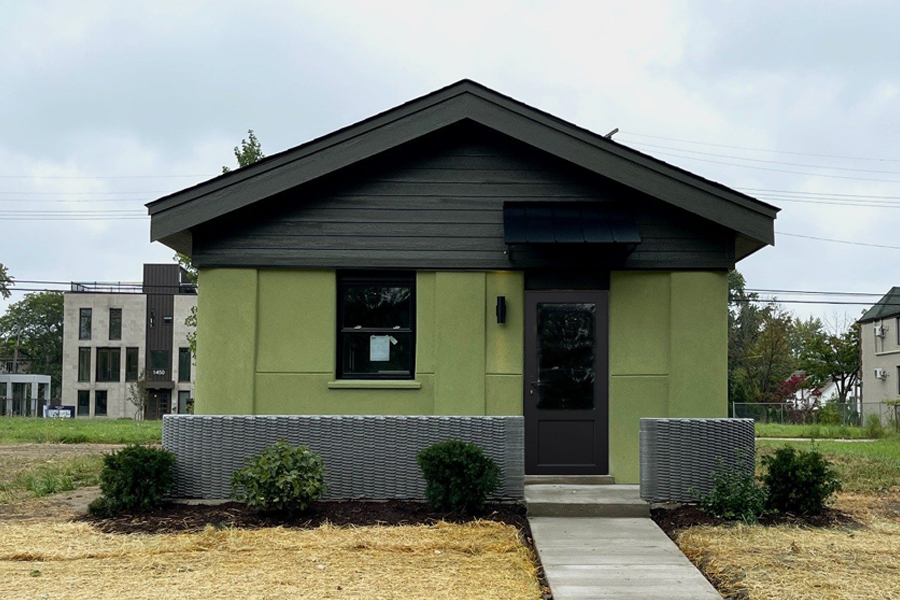 Citizen Roboticsの建設したデトロイトの3Dプリント住宅