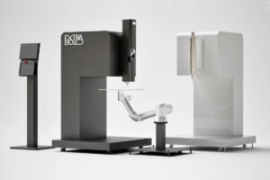BUTLER-fabricationのイメージ（CG）白いユニットは切削加工用