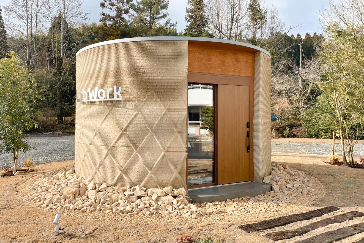 3Dプリンターモデルハウス「Lib Earth House」