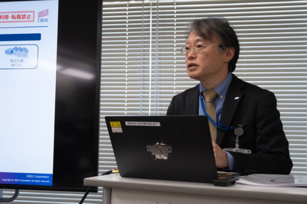 オリックス・レンテック 常務執行役員 技術本部長 松野城太郎氏