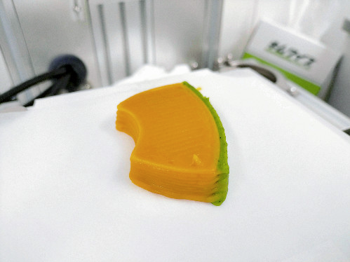 フード3Dプリンターで作ったカボチャ