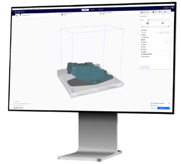 UltiMaker CuraとDigital Factoryで安全でスムーズな業務環境を提供。