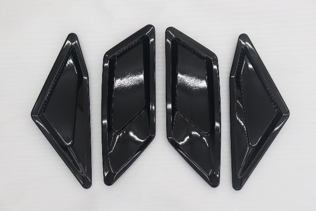 エアダクトベゼル部(ダイレクトペレット式3Dプリンティング部品)