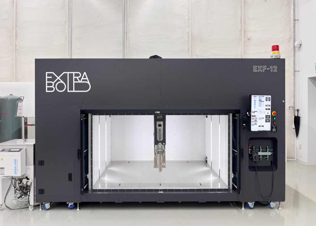 相合家具製作所が導入したExtraBoldの大型3Dプリンター「EXF-12」